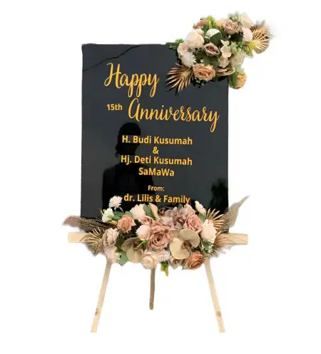 Papan Bunga Akrilik Gedok Wetan