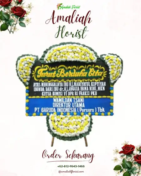 Papan Bunga Duka Gedok Wetan